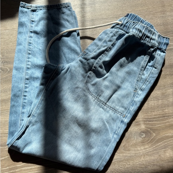 J. Crew Light Blue jogger Jeans with Drawstring-size 25 - Picture 12 of 12